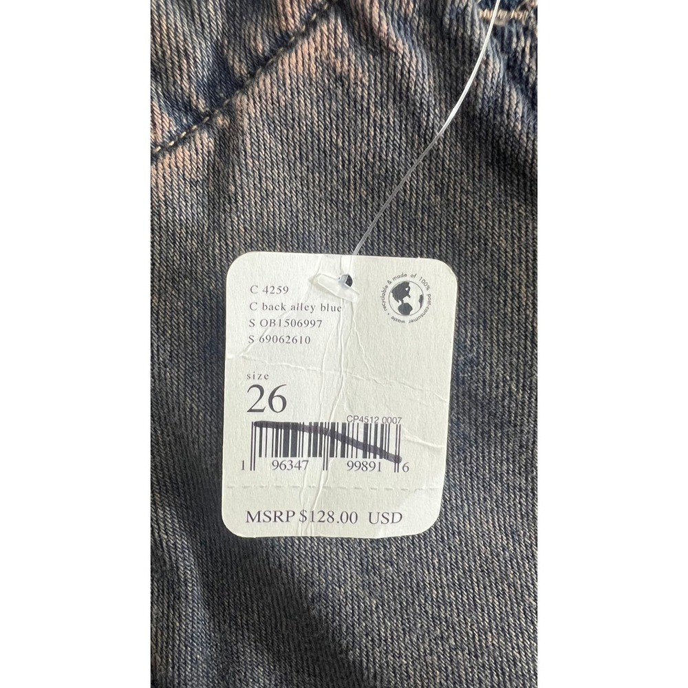 Free People The Castella Low Rise Boot Cut NWT size 26 we the free - Picture 9 of 10